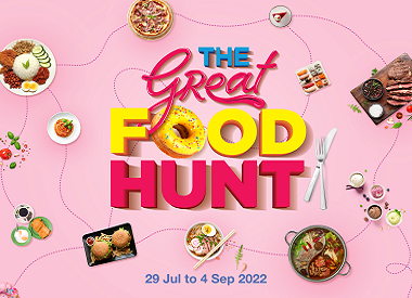 Join us in The Great Food Hunt!